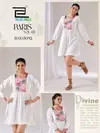 Paris Vol 3 By Blue Hills Rayon Embroidery Bulk Ladies Top Orders In India